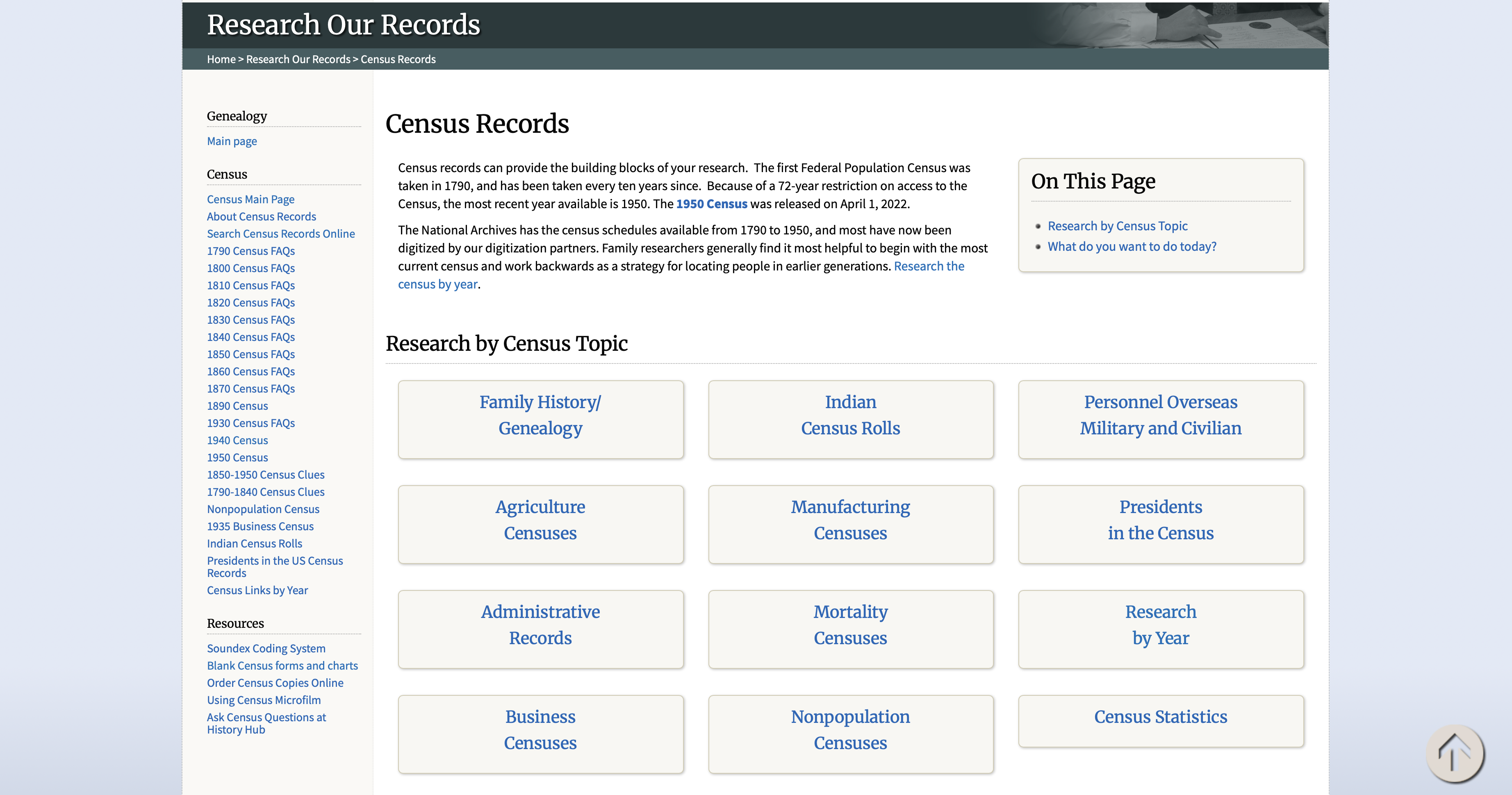 Finding US Census Records for Free