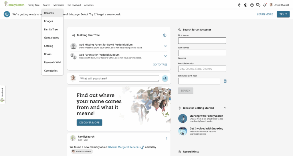 FamilySearch